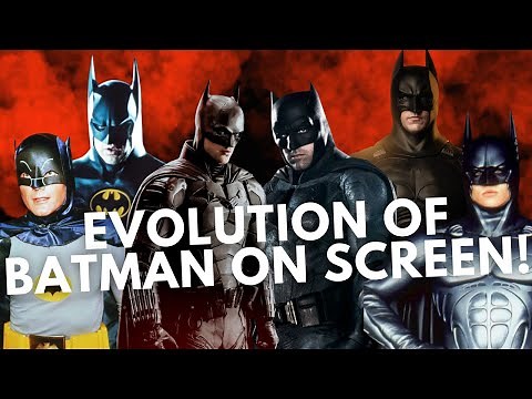 The Evolution of Batman On Screen