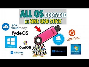 All OS in One USB Drive | Multi Boot USB Setup (Windows, Linux, macOS)
