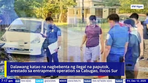 #RMNNetworkNews: Kasong paglbag sa RA 7183 at RA 10175 o Cybercrime Prevention Act of 2012 ang isasampang kaso laban sa dalawang indibidwal mula sa lalawaigan ng Ilocos Norte matapos silang mahuli sa pagbebenta ng ilegal na paputok sa Barangay Pug-os, Cabugao, Ilocos Sur. | via Mike Layante, iFM Vigan #iFMVigan #DZXLnews558 #RMNnews #PowerOfHyperlocal #TatakRMN | RMN Network News