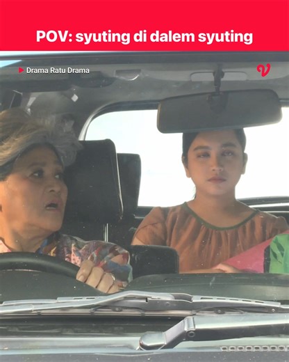 Ini namanya nonton syuting di dalem syuting 😅 📺: Vidio Original Series: Drama Ratu Drama | Vidio Original Series