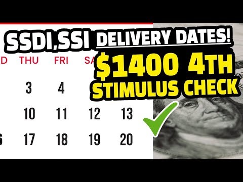 💰4th Stimulus Check Update 🥳$1400 Expected Dates 📅 For Social Security, SSI increase 2024 Money News