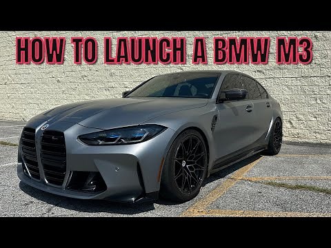 2023 BMW M3 Competition- How to use launch control #bmw #m3