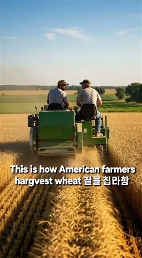 American Wheat Harvesting with Mini Harvester 🇺🇸🚜 | Smart Farming USA