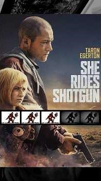 Sasquatch Movie Minute: SHE RIDES SHOTGUN (2025) #moviereview #sherideshotgun #taronegerton