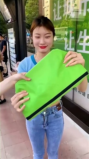▶️ Foldable shopping bags for daily use - Foldable Reusable Earth Friendly Shopping Bag ( # 1902 )