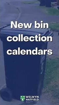 How to use your new bin collection calendar