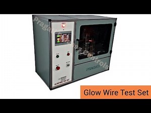 Glow Wire Test Setup