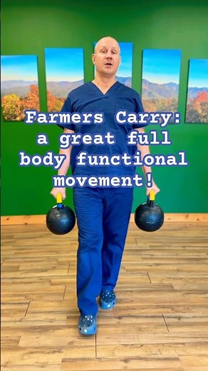How to do a Farmer’s Carry | Full Body Functional Exercise #fullbodyworkout #functionalstrength