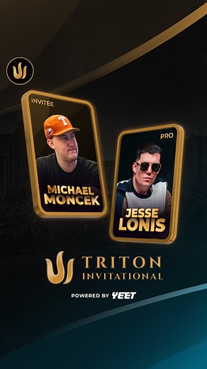 4.3K views · 29 reactions | In it to win it. Michael "Texas Mike" Moncek links up with Poker Pro Jesse Lonis to take on Paradise. Let’s run it. Catch the action this December with World Series of Poker (WSOP), powered by YEET. #TritonPokerSeries #TritonInvitational #TritonBahamas #WSOP #WSOPParadise #HighStakesPoker #Poker #MichaelMoncek #TexasMikePoker #JesseLonis #PokerTournament #BahamasInvitational #ParadiseAwaits | Triton Poker | Facebook