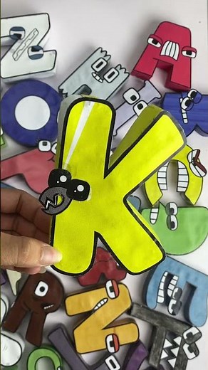 Paper Alphabet Lore A-Z