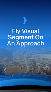 What’s a fly visual segment on an approach? #aviation #pilot #avgeek #FlightTraining #PilotTips #LearnToFly #IFRTraining | Boldmethod