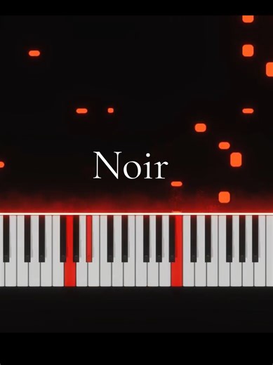 noir tutorial. full version is on YT #noir #tutorial #pianotutorial #blues