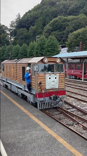 【Japanese real thomas friends toby】#大井川鐵道 #トビー号 #トビー #toby #トーマス #thomas #アプト式 #アプト式機関車 #ラック式鉄道