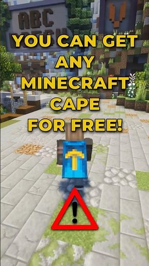 How to get ANY Cape for FREE! #minecraft