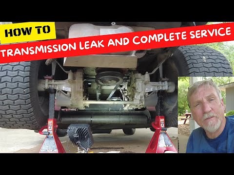 Zero Turn Hydrostatic Transmission Leak and Complete Service | How To