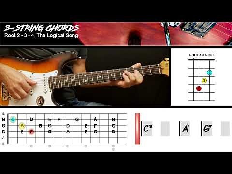 The Logical Song - Supertramp | GUITAR LESSON | 3 String Chords