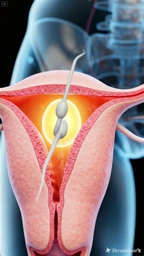 From Fertilization to Life: The Moment When Sperm Meets the Egg | 3D Medical Animation