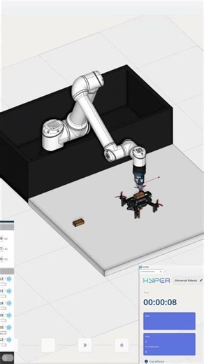 ENCY Hyper × Universal Robots 🤖 From simulation → to execution