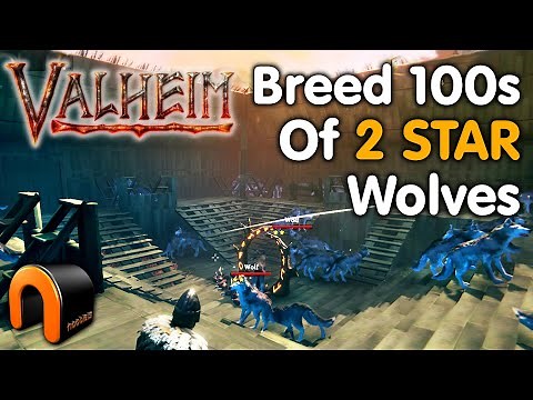 Valheim WOLFAMATIC Breed 100’s Of TWO STAR Wolves #Valheim