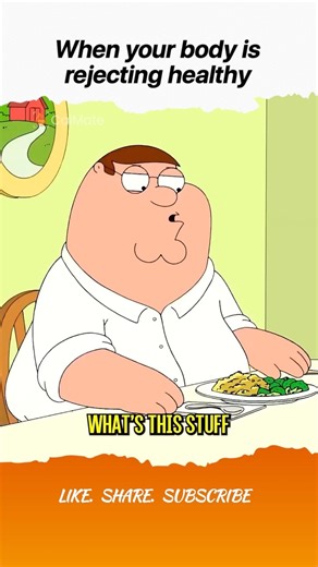 When Your Body Rejects Healthy Food 😂