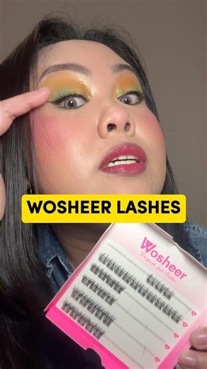 ‪@WOSHEER‬ #lashes #beauty #makeup #lasheslasheslashes #lashesonpoint #cluster #review #fyp #shorts