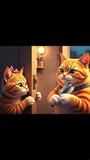😹 Cat’s DIY Haircut Went Wrong! | Funny AI Animation