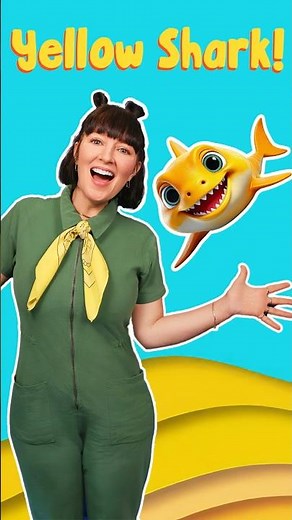 Baby Shark (Color Shark) YELLOW | Nursery Rhymes & Kids Songs | Toddler Learning