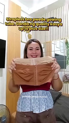 Seamless Strapless Bra for Plus Sizes and Tube Tops