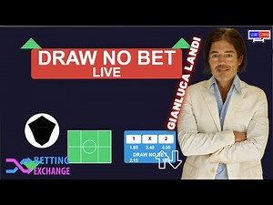 DRAW NO BET LIVE: Simple and LOW-RISK Betting Exchange Strategy explained step by step.