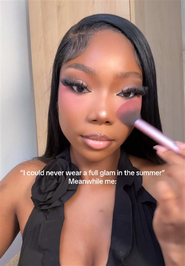 Full Glam Summer Makeup Tutorial — ‘I could never wear a full glam in the summer’