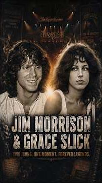 The UNTOLD Story of Jim Morrison & Grace Slick #thedoors #jimmorrison