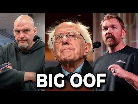Fetterman COOKS Bernie Sanders over his support of N*zi tattoo-wearing PREDATOR Graham Platner