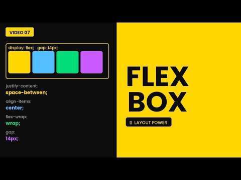 CSS Flexbox Tutorial for Beginners | Learn Flexbox Step by Step