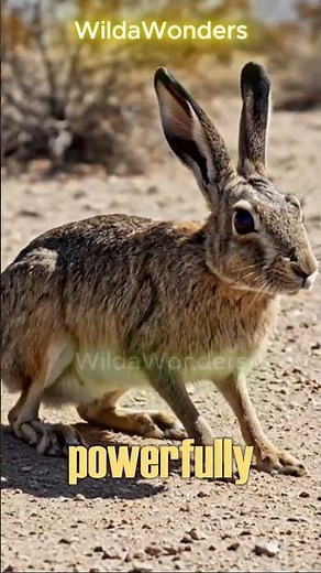 You WON'T BELIEVE How FAST This Jackrabbit Runs! (America's Desert SPEEDSTER) #uniquefacts