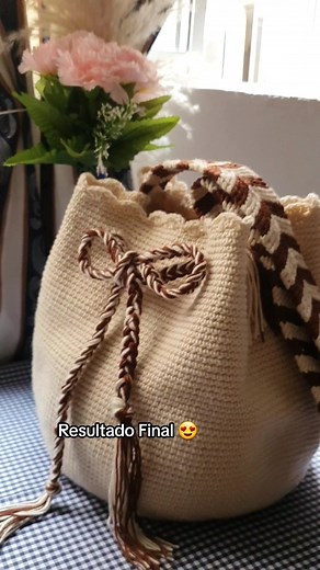 Cómo tejer un bolso Wayuu para viajar