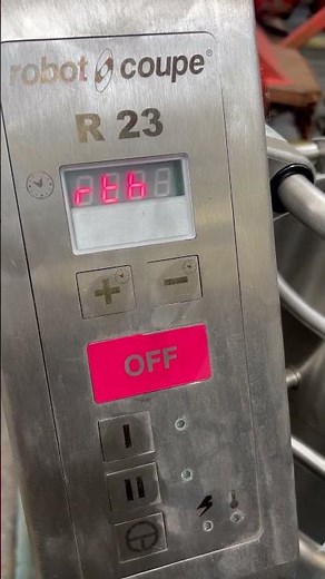 Robot Coupe Error Display