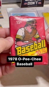 4.8K views · 611 reactions | 1978 O-Pee-Chee Baseball Wax Pack! We are looking for Eddie Murray, Reggie Jackson, George Brett and Robin Yount. #waxpack #waxpacks #nolanryan #texasrangers #houstonastros #angelsbaseball #topps #opeechee #vintagebaseballcards #baseballcards #rippingwax #1978 #thehobby #1978topps | Abe Stark Cards | Facebook