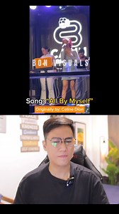 1.7M views · 48K reactions | You’ll know it’s a Filipino singer holding the mic when a difficult song is even made harder and ironically make it look simple. May pa whistle ba naman sa “All By Myself” si Lucky. That octave jump from F5 to F6 was insane! CTTO: Bon Visuals | Nephi Acaling | Facebook