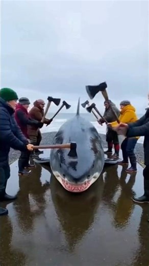 What's Inside a Giant Shark? 😱🦈