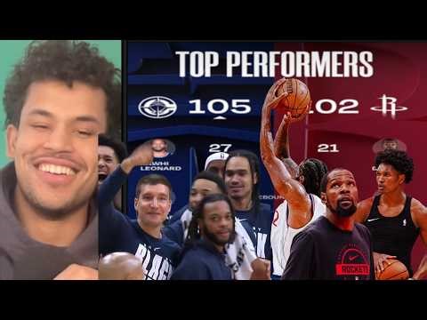 KAWHI GAME WINNER!! ROCKETS VS CLIPPERS REACTION!!