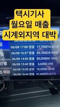 Corporate Taxi Driver's Monday Earnings Revealed: Kakao T 4.6 Rating and Getting Circled?
