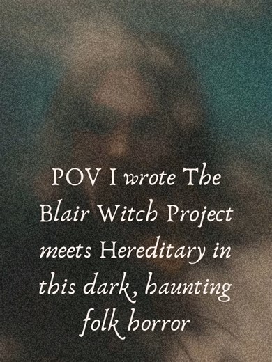 POV I wrote The Blair Witch Project meets Friday the 13th in this dark, haunting folk horror, out this year! I've decided to go fully feral in 2026, embrace the cringe, and share the h3ll out of my next novel, SOMETHING WICKED IN THE WOODS. We only get one shot at this strange, beautiful life. #horrortok #megancooleypeterson #booktiktok #booktokfyp