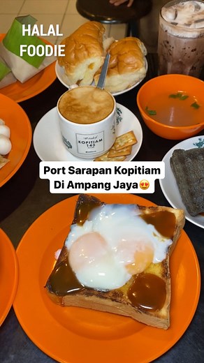 438K views · 1.9K reactions | Kopitiam dengan pelbagai menu sarapan termasuk Roti Bakar Arang, Kopi Susu & makanan panas  Kopitiam 143 AJ25 Flat Taman Keramat, Taman Keramat, 54200 Ampang Jaya, Selangor ⏰ 7:30 am–12:30 pm (Tutup: Selasa & Rabu) ☎️ 018-299 4230 | Halal Foodie | Facebook