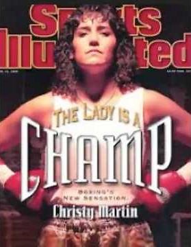 CHRISTY MARTIN ORIGINAL FACE OF WOMEN'S BOXING #boxinghistory #womensboxing