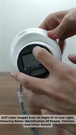 Hikvision DS-2CE72DF3T-F 2MP ColorVu Turret Camera | Full-Color Night Vision #securitycamera