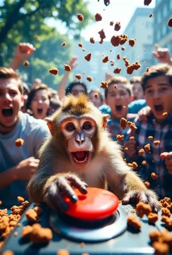 Merch in bio! #monkey #funnyanimals #relatable #fyp #monkeytok