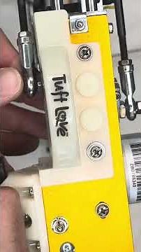 Golden Spider Tufting Machine cut pile to loop pile in under 30 seconds.