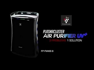SHARP FP-FM40E-B Air Purifier with Built-In Mosquito Catcher