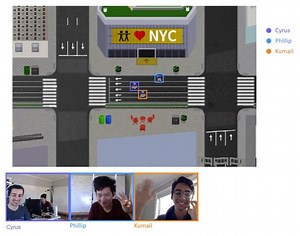 ネット会議は、ファミコンみたいな世界のなかで！ 8ビットRPG風の街でビデオチャットできる｢Online Town｣