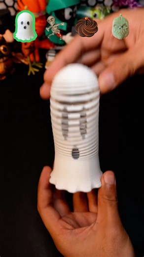 4 Insane 3D-Printed Halloween Fidgets That Actually Move! 🎃👻💀 #3dprinting #fidgettoys #halloween